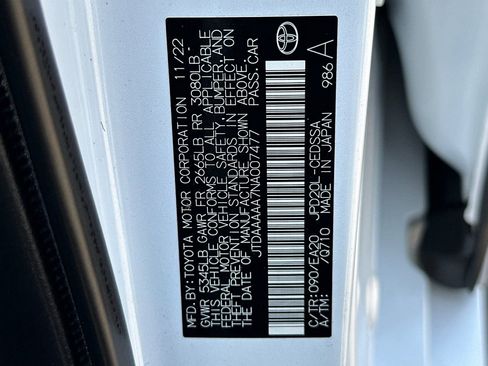 Used 2022 Toyota Mirai w/ Advanced Technology Package RWD image 29