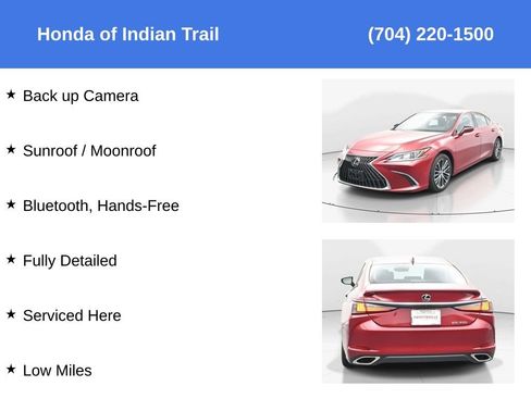 Used 2022 Lexus ES 350 w/ Premium Package image 6