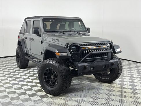 Used 2021 Jeep Wrangler Unlimited Sport AWD/4WD image 2