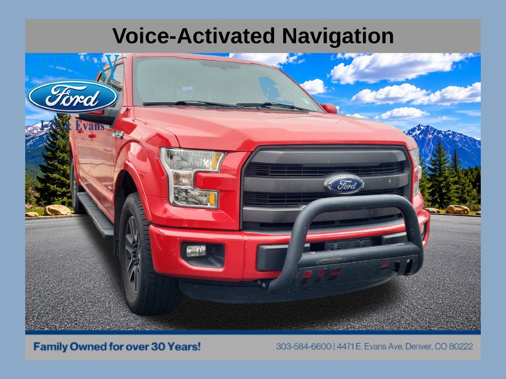 Used 2015 Ford F150 Lariat w/ Equipment Group 501A Mid AWD/4WD image 1