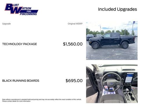 Used 2024 Ford Ranger XLT w/ Technology Package AWD/4WD image 3