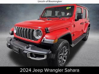 Used 2024 Jeep Wrangler Unlimited Sahara w/ Technology Group AWD/4WD 360° Tour