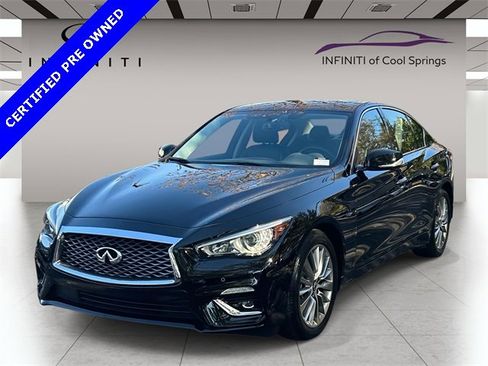 Certified 2023 INFINITI Q50 Luxe w/ Cargo Package image 3