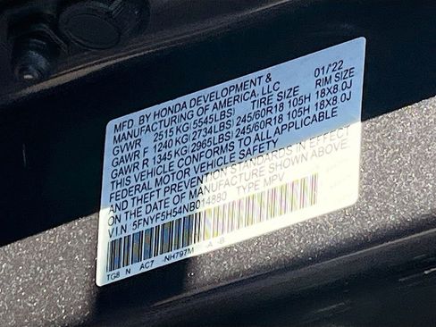 Used 2022 Honda Pilot EX-L image 34