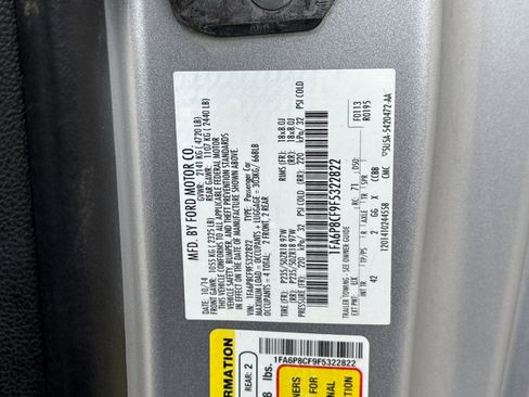 Used 2015 Ford Mustang GT Premium w/ Enhanced Security Package image 32