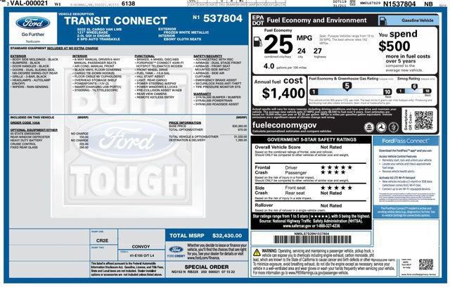 Used 2022 Ford Transit Connect XL FWD image 4