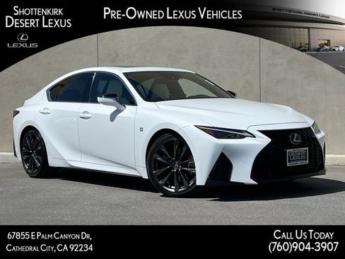 Used 2023 Lexus IS 350 F Sport w/ Memory Package RWD image 1