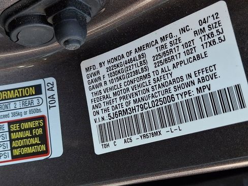Used 2012 Honda CR-V EX-L image 27