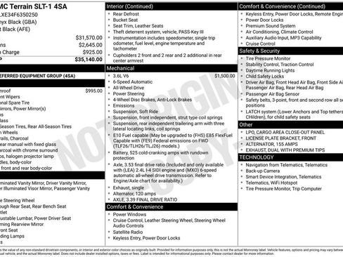 Used 2015 GMC Terrain SLT image 1