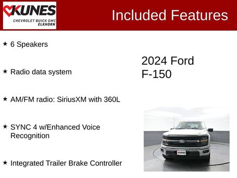Used 2024 Ford F150 XLT w/ Tow/Haul Package AWD/4WD image 3