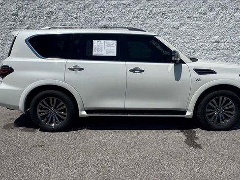 Used 2019 Nissan Armada Platinum w/ Captain's Chairs Package AWD/4WD image 2