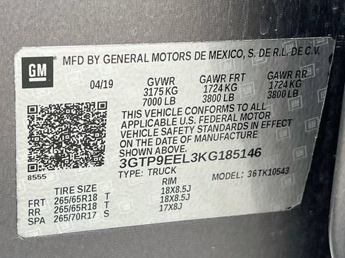 Used 2019 GMC Sierra 1500 AT4 w/ AT4 Premium Package AWD/4WD image 32