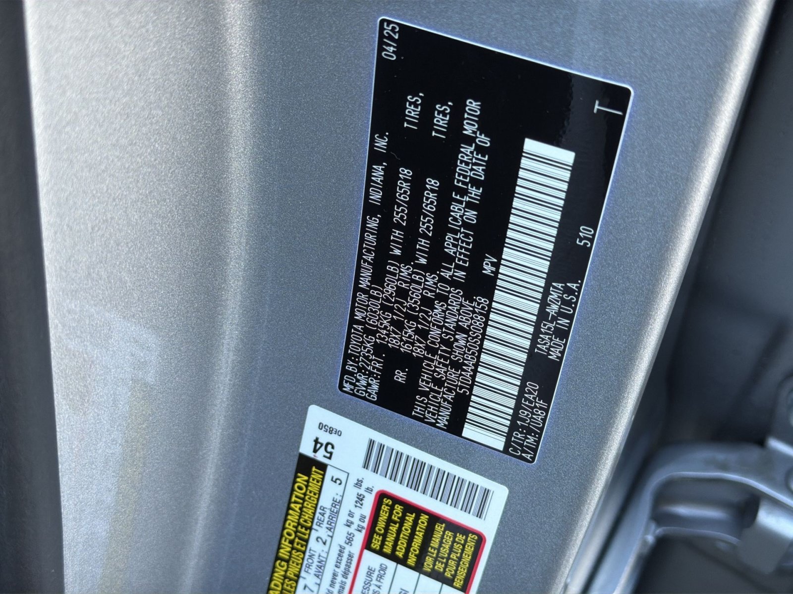 Used 2025 Toyota Grand Highlander AWD image 29