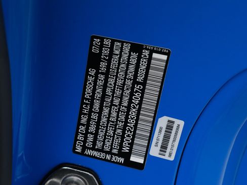 Used 2024 Porsche 718 Boxster Spyder RS RWD image 44