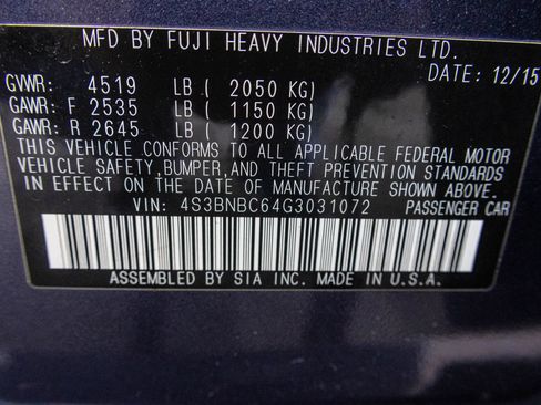 Used 2016 Subaru Legacy 2.5i Premium AWD/4WD image 52