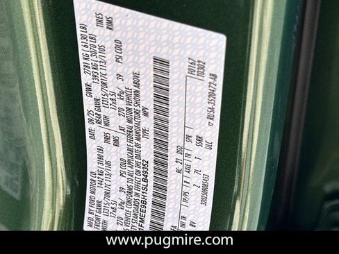 New 2025 Ford Bronco Badlands w/ Sasquatch Package image 32