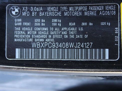 Used 2008 BMW X3 3.0si AWD/4WD image 10