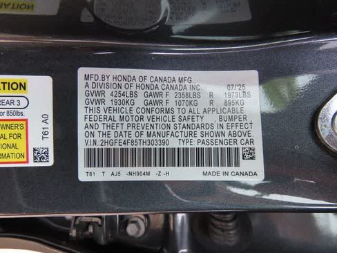 Used 2026 Honda Civic Sport Touring image 29