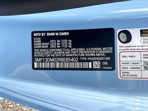 Used 2024 BMW M2 w/ Lighting Package image 37