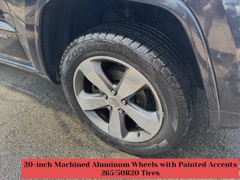 Used 2015 Jeep Grand Cherokee Overland w/ Advanced Technology Group AWD/4WD image 37