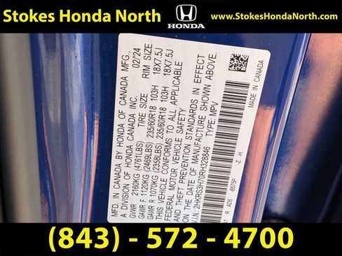 Certified 2024 Honda CR-V EX-L image 7
