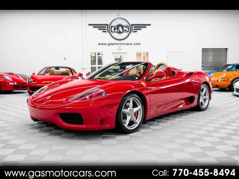 Used 2002 Ferrari 360 Spider RWD image 1