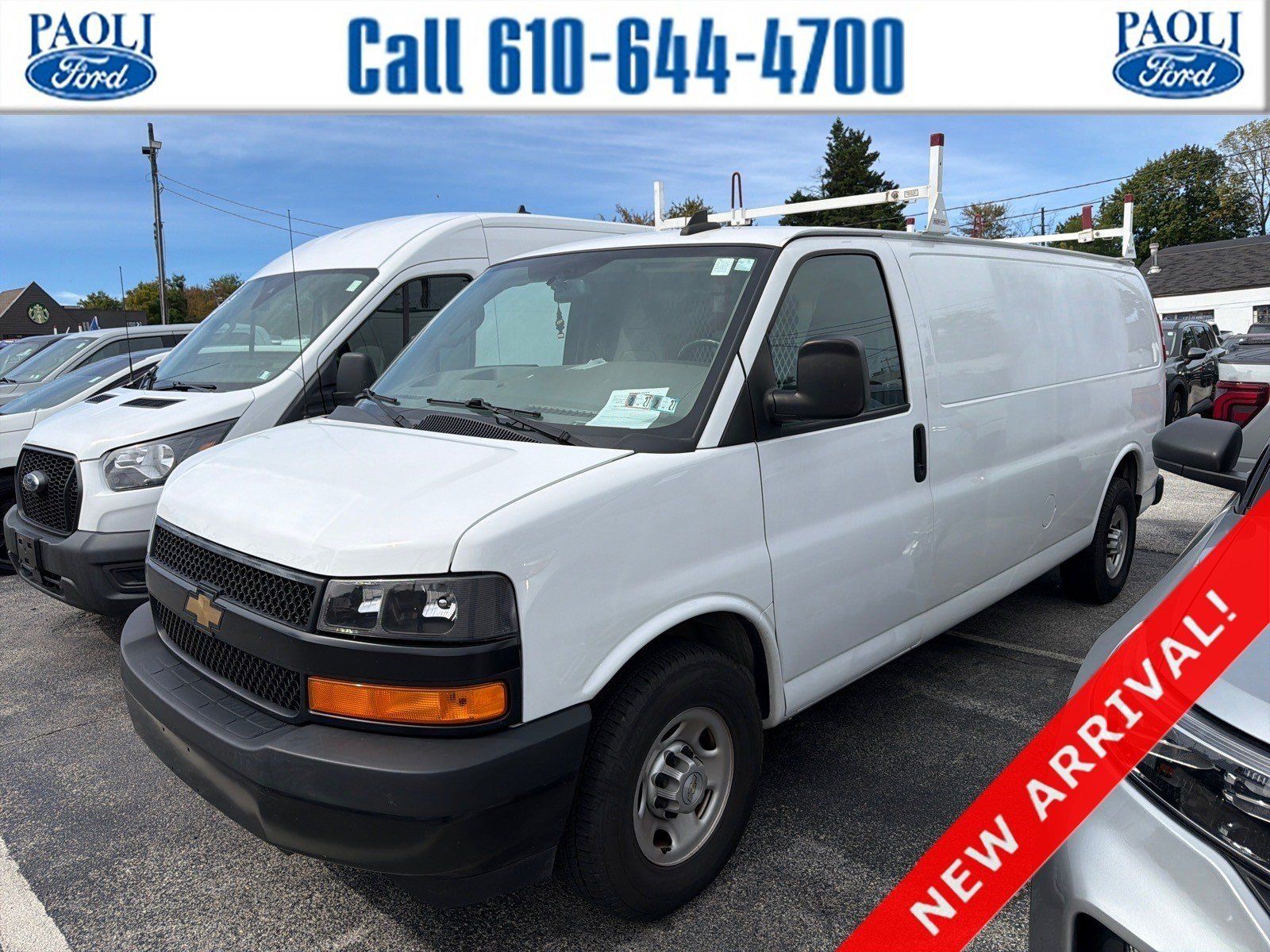 Used 2021 Chevrolet Express 2500 Extended w/ Driver Convenience Package RWD image 1