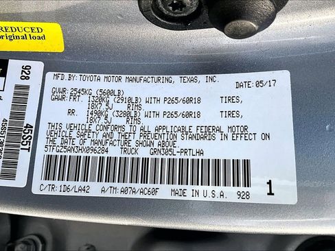 Used 2017 Toyota Tacoma Limited w/ Tow Package AWD/4WD image 45