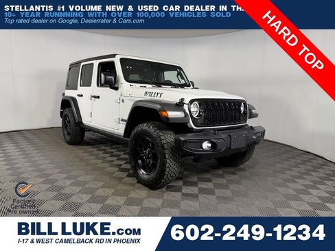 Certified 2025 Jeep Wrangler Unlimited Sport S 4xe image 1