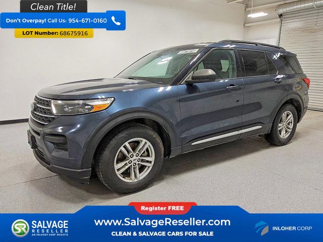 Used 2022 Ford Explorer XLT RWD image 1