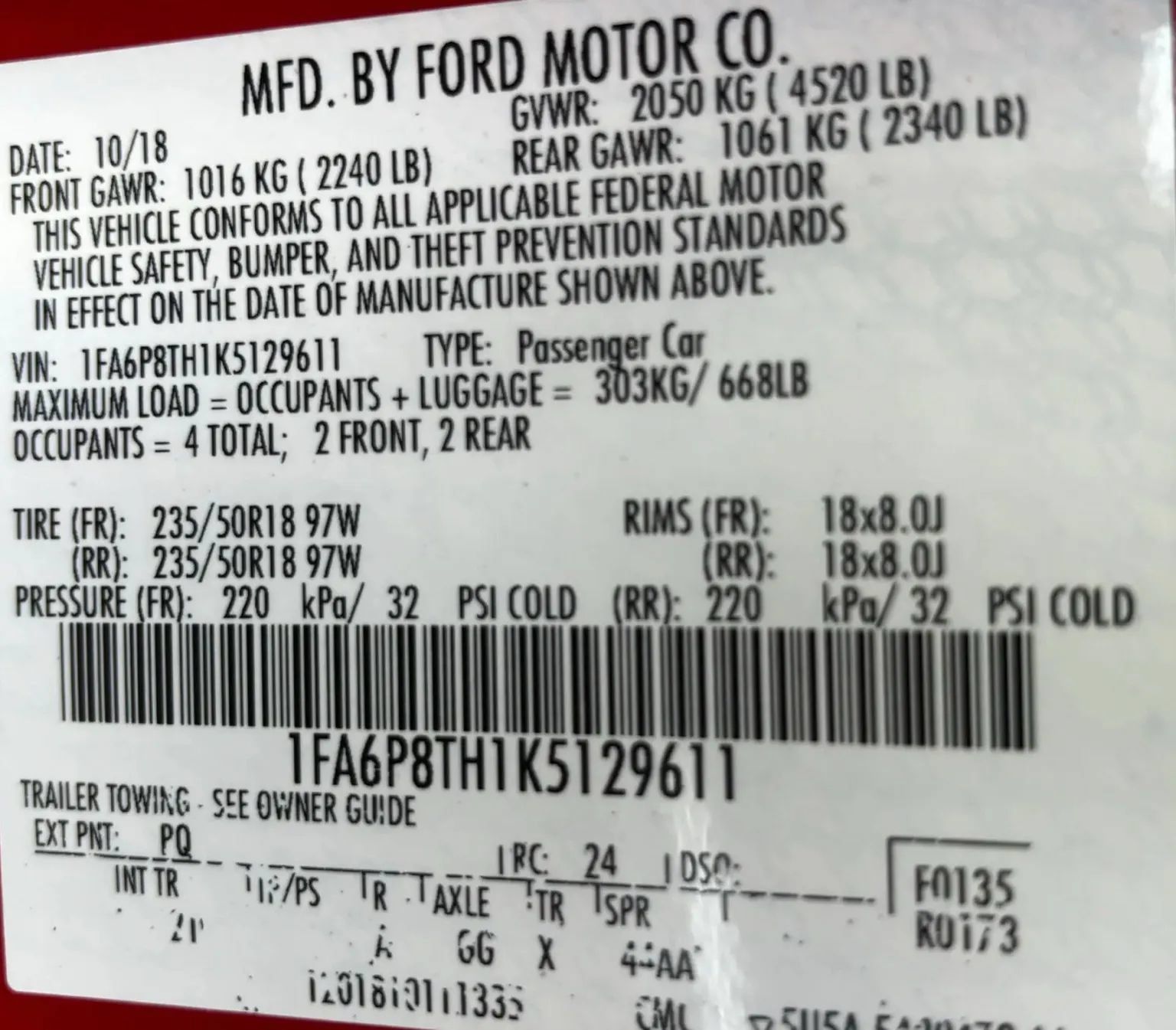 Used 2019 Ford Mustang Coupe RWD image 27