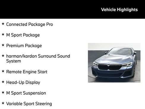 Used 2023 BMW 540i w/ M Sport Package RWD image 5