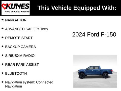 Used 2024 Ford F150 XLT w/ Tow/Haul Package AWD/4WD image 3