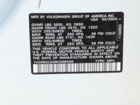 Used 2024 Volkswagen Atlas SE AWD/4WD image 26