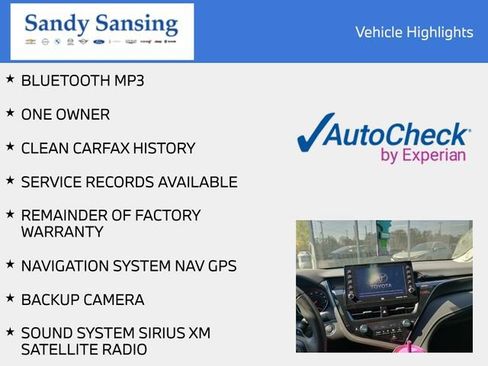 Used 2023 Toyota Camry XSE image 6