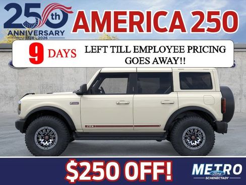 New 2026 Ford Bronco Outer Banks w/ Sasquatch Package AWD/4WD image 4