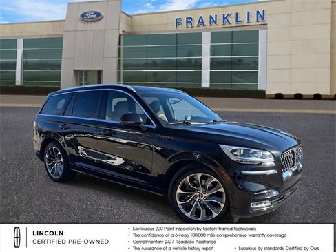 Certified 2023 Lincoln Aviator Grand Touring w/ Equipment Group 301A image 1