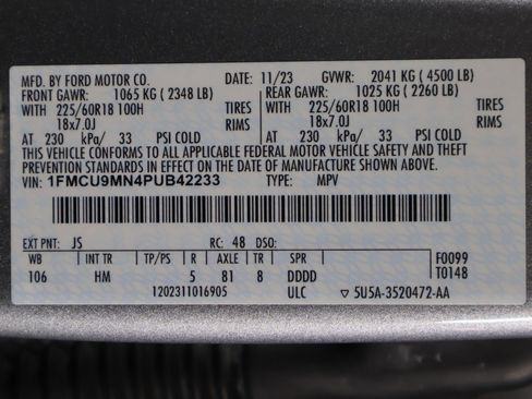 Used 2023 Ford Escape ST-Line w/ Tech Pack #1 image 44