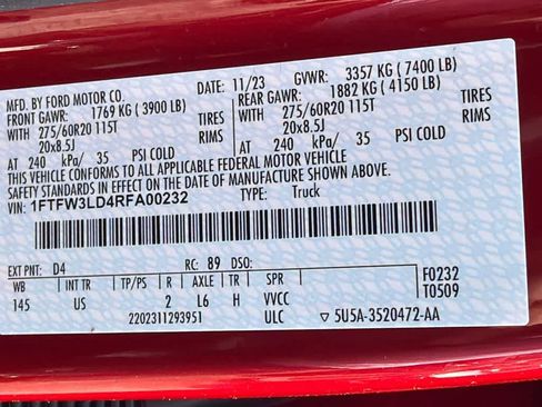 Used 2024 Ford F150 XLT w/ Equipment Group 302A MID image 31