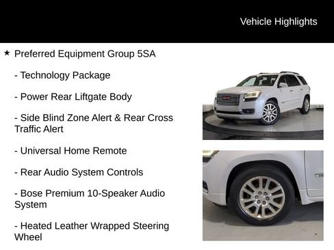 Used 2016 GMC Acadia Denali AWD/4WD image 25
