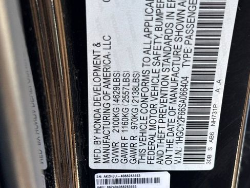 Used 2025 Honda Accord EX-L image 29