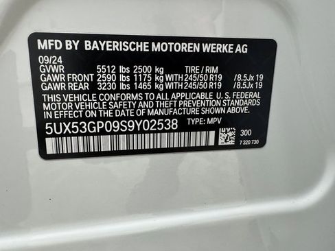 Certified 2025 BMW X3 xDrive30i w/ Convenience Package image 30