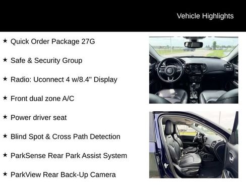 Used 2018 Jeep Compass Limited w/ Safe & Security Group AWD/4WD image 12