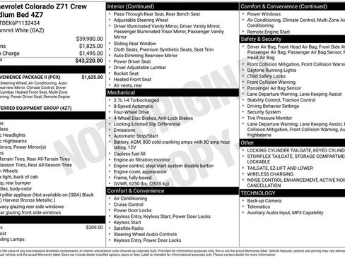 Used 2023 Chevrolet Colorado Z71 w/ Z71 Convenience Package 2 AWD/4WD image 4
