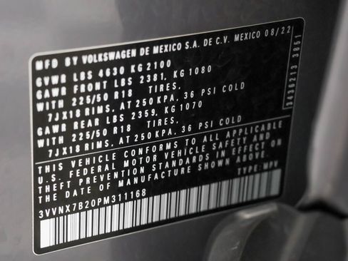 Used 2023 Volkswagen Taos SE w/ Panoramic Sunroof Package AWD/4WD image 50