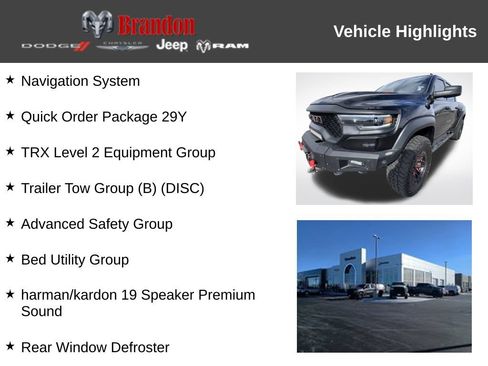 Used 2022 RAM 1500 TRX w/ TRX Level 2 Equipment Group AWD/4WD image 9