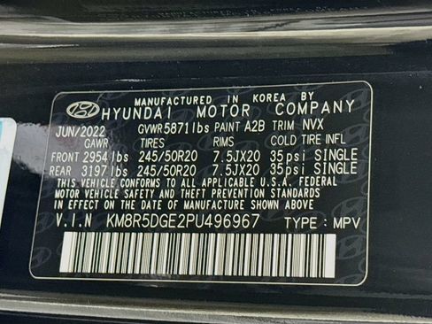 Certified 2023 Hyundai Palisade Limited AWD/4WD image 40
