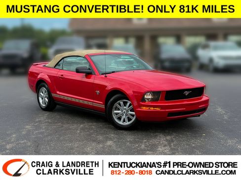 Used 2009 Ford Mustang Convertible RWD image 1