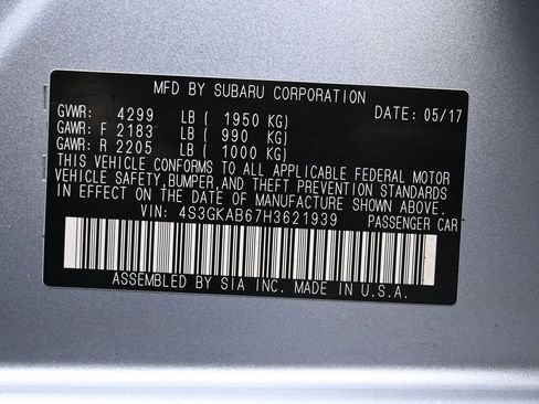 Used 2017 Subaru Impreza 2.0i Premium image 39