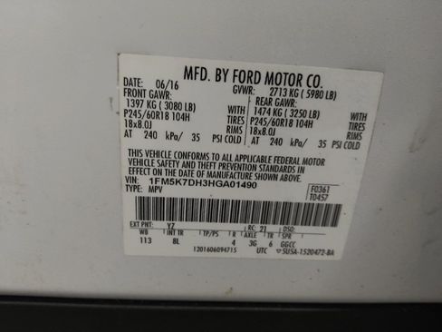 Used 2017 Ford Explorer XLT w/ Equipment Group 201A FWD image 33